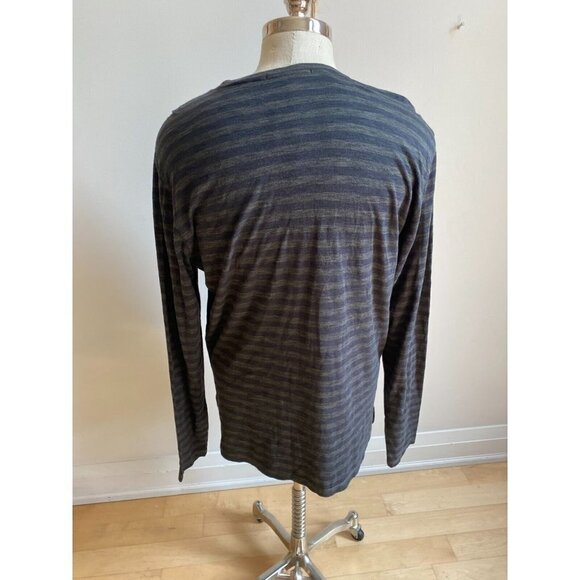 ROBERT Barakett BNWOT Men long sleeve striped shirt sz XLarge - Picture 3 of 5